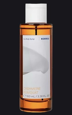 KORRES Cashmere Kumquat Body Spray 100ml Brandneu UVP 30£