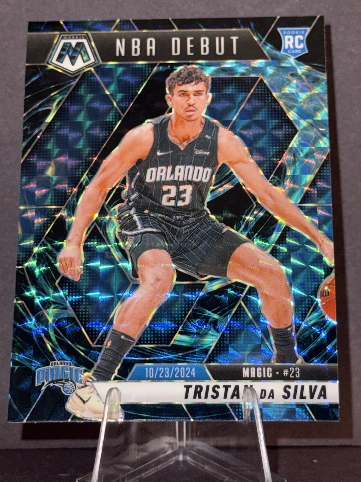 2024-25 Panini Mosaic Tristan Da Silva NBA Debut Case Hit SSP Genesis (RC) #266