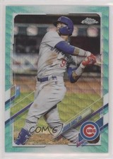 2021 Topps Chrome Aqua Wave Refractor 84/199 Javier Baez #9 fm0