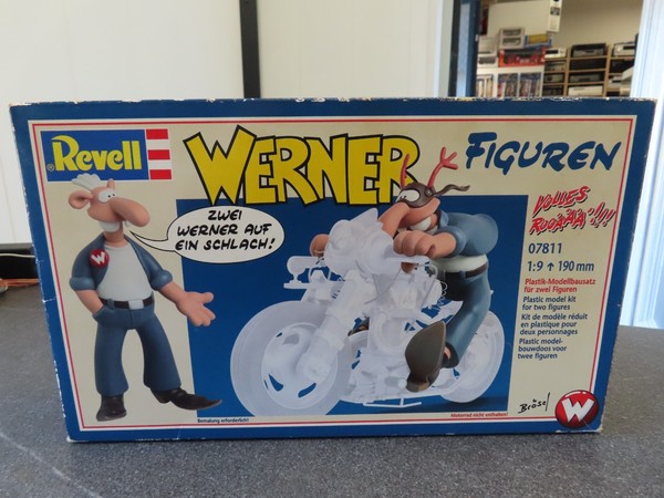 Revell 07811 Werner Figuren 1:9 NEU Mit OVP-image
