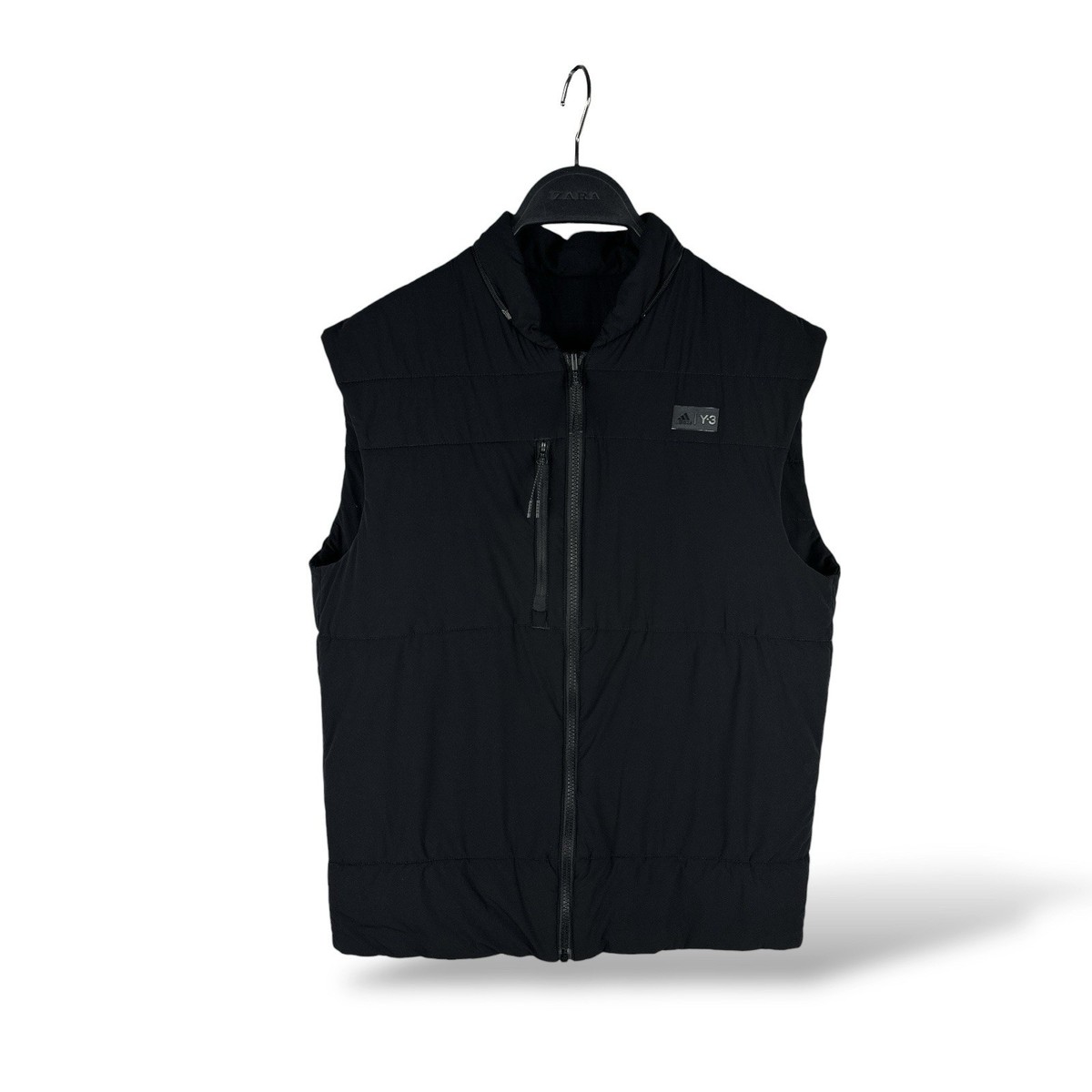 Adidas Y-3 Yohji Yamamoto Reversible Quilted Vest Gilet Black