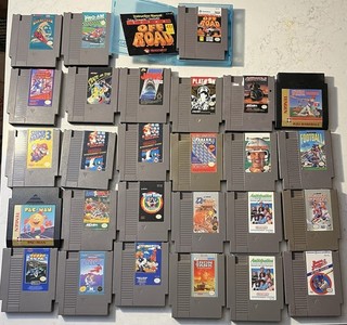 Nintendo NES Game Lot Manuals Mega Man 2 Super Mario 3 Rc Pro Am Off Road