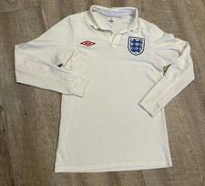 Vintage Umbro England National Soccer Jersey Shirt Tailored 34 Small