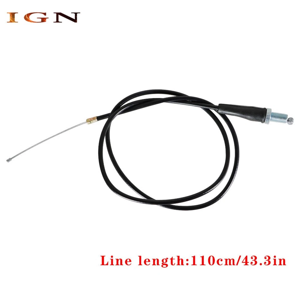 7/8" 22mm Motorcycle Twist Throttle Handle Grip With Cable 50-250cc ATV DirtBike - Image 3 of 4