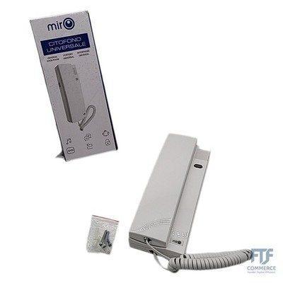 Miro PROX 620005 Universal-Gegensprechanlage mit 5 Drähten (4+N), traditioneller