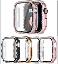 4 Pack Bling Case for Apple Watch SE 3/SE 2/SE/6/5/4 40mmm, iWatch 3nd Gen
