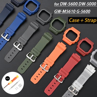 Replacement Case Strap for Casio G-SHOCK DW-5600 GW-M5610 G-5600