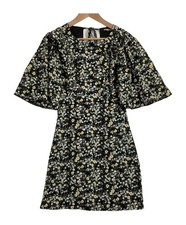 Fashion Union Women's Black Floral Polyester Dress UK 10 35 Inch Length Casual