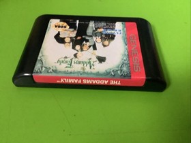 Addams Family (Sega Genesis, 1994) Cib Manual Tested