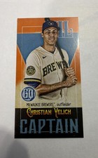 2021 Topps Gypsy Queen - Captains Minis Christian Yelich #CM-CY