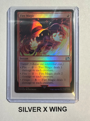 Fire Magic Foil x1, MTG, Final Fantasy, Magic the Gathering, FIN, 0136, NM
