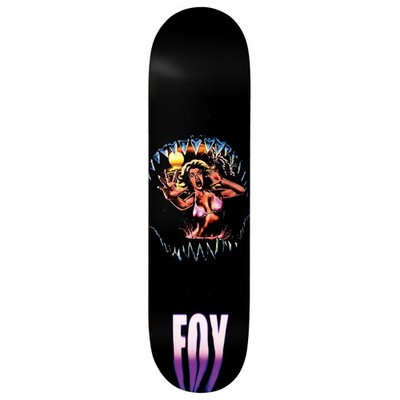 Deathwish Skateboard Deck Jamie Foy Jaws Black 8.38