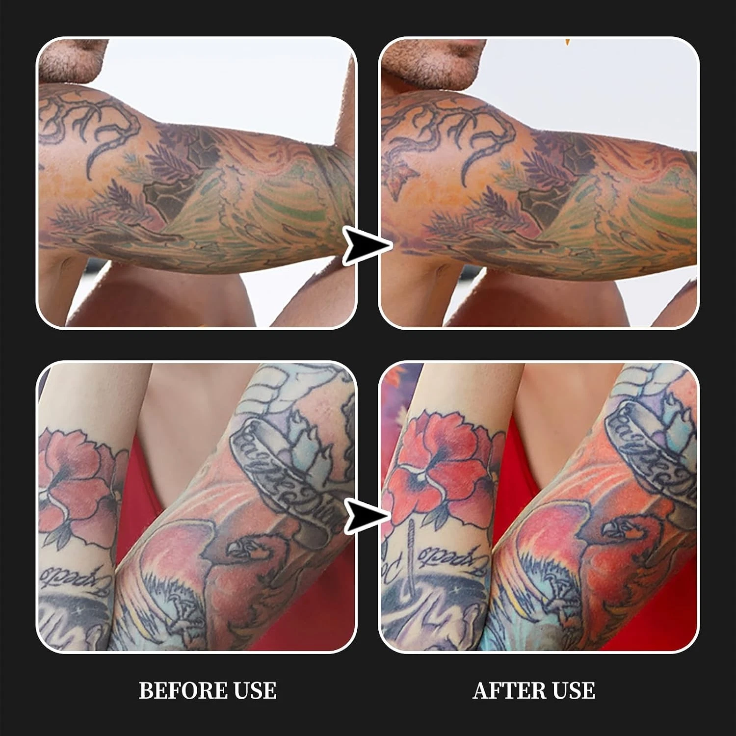 Tattoo Aftercare Butter Balm,Natural Organic Tattoo Cream Moisturizer for Old &  image 6