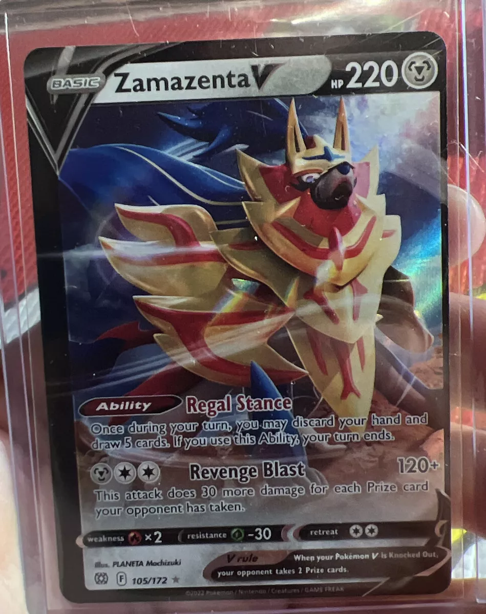 Zamazenta V - 105/172 - Ultra Rare