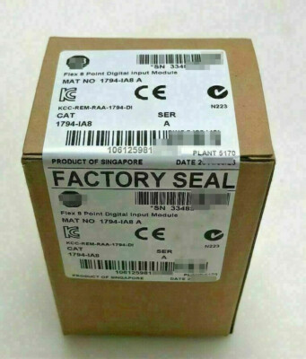 1794-IA8/A AB Flex 8 Point Digital Input Module 1794IA8 New Sealed
