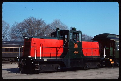 Original Schienendia - VRR Valley Railroad 0800 Essex CT 27.04.1990