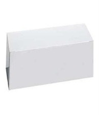 Boxes Gift 100 White 10" x 5" x 4" Cardboard Vase Box Cream Sugar Dishes