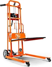 SuperHandy Material Lift Winch Stacker, Pallet Truck Dolly, Lift Table, Fork