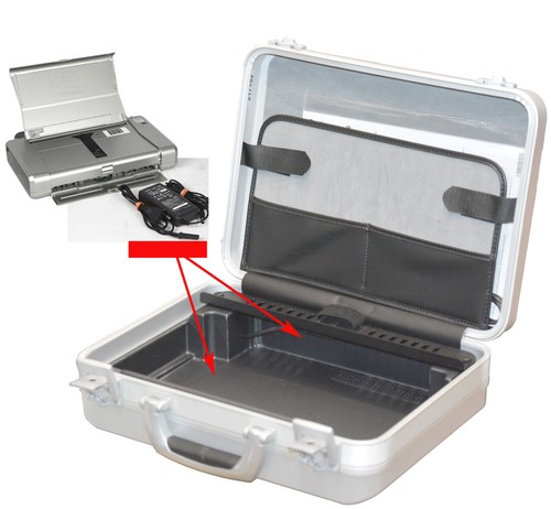 Briefcase Case Suitcase Solution Pilot' S For Mobile Printer Canon Pixma ip100 # - Picture 1 of 1