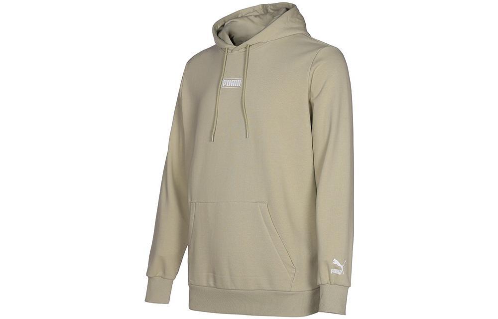 Толстовка с капюшоном на завязках с логотипом PUMA и длинными рукавами