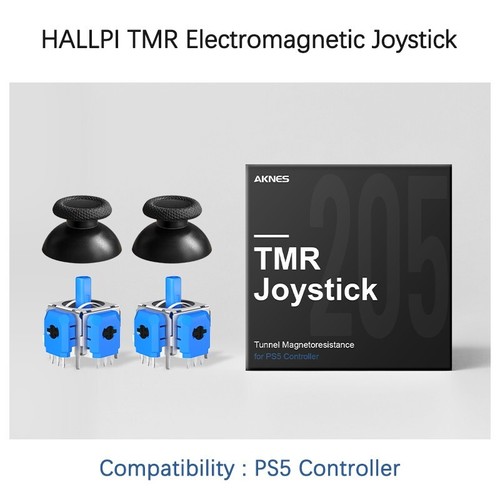AKNES × HALLPI TMR Electromagnetic Anti-Drift Joystick PS4 Switch Pro PS5 Repair - Imagen 17 de 18