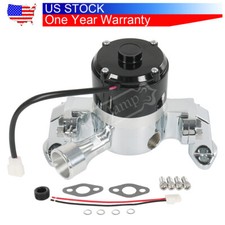 Chrome Electric Water Pump For Small Block Chevy 350 Ewp Sbc High Volume Flow