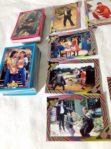 1994 Power Rangers Series 2 Foil Cards Lot + Cards - Picture 4 of 12