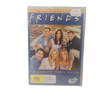 Friends Complete Season 8 (DVD) American TV Series Sitcom Drama Comedy Buddy