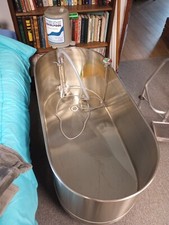 Whitehall L-75-M 75 gallon mobiel model – roestvrij staal – hydrotherapie