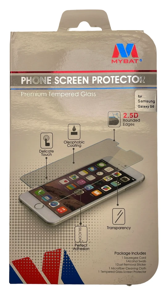 MyBat empered Glass Screen Protector for Samsung Galaxy S6 - Clear - Image 4 of 4