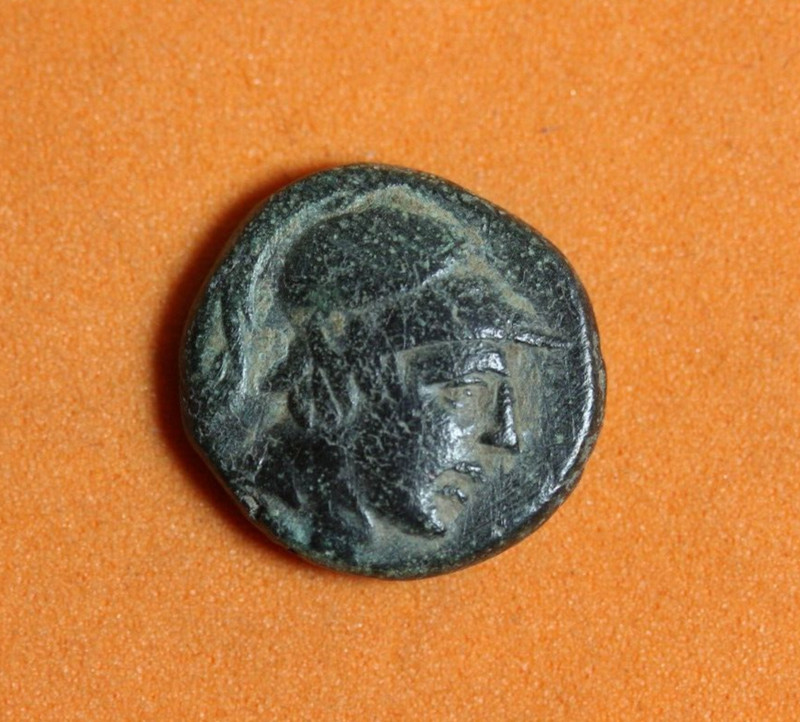 I Bronze Roman Coin A.D. 364-375 16mm. 3.0 G.#P04304
