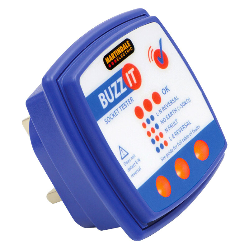 Genuine Martindale BZ101 Buzz-IT 13A Electrical Socket Tester c/w Buzzer