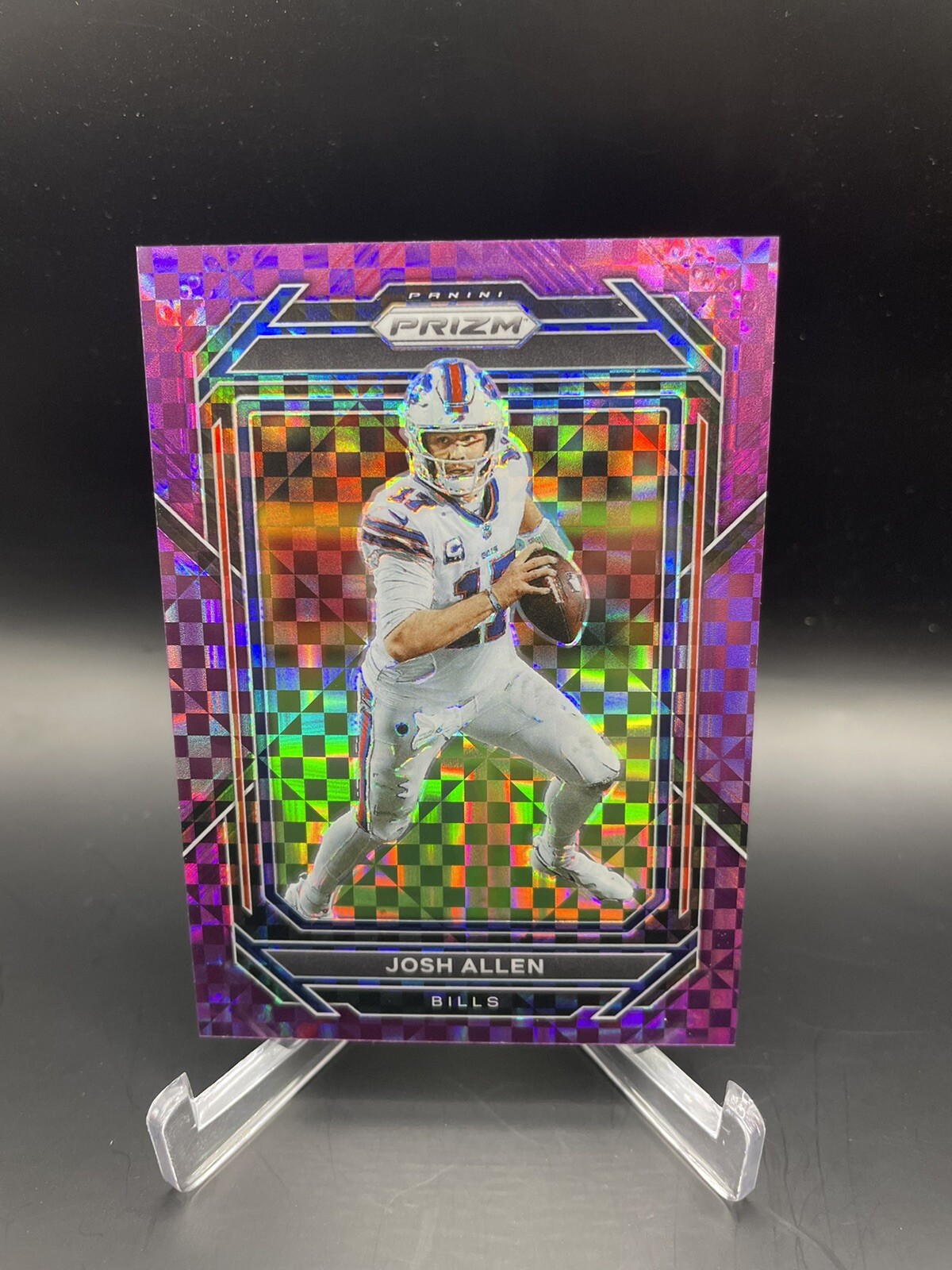 2022 Prizm Josh Allen #29 Purple Power #/49 SSP Buffalo Bills