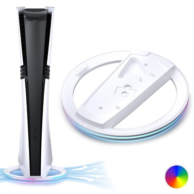 Vertical Stand for PS5/PS5 Slim/PS5 Pro Console Disc and Digital with Screw, PS5