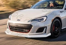 For 17-20 Subaru BRZ CS-Style Painted White Front Bumper Splitter Spoiler Lip