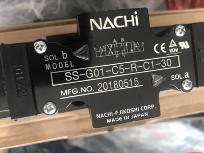 1Pc New For Brand-new Japan NACHI Solenoid Valve SS-G01-C5-R-C1-30 Fast delivery
