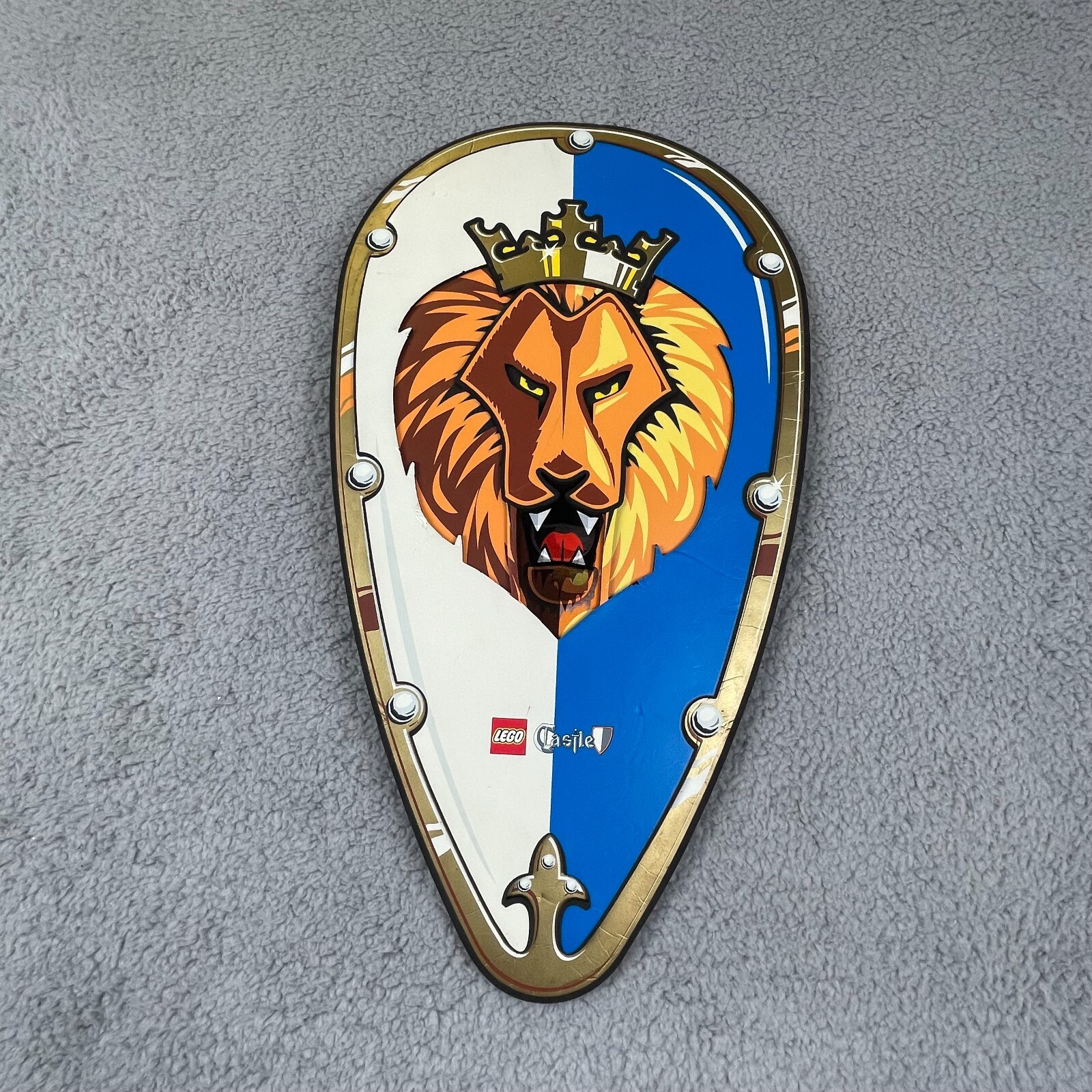 Lego Castle Knight 2014 Lion 3D Holographic Shields Foam 19.5"