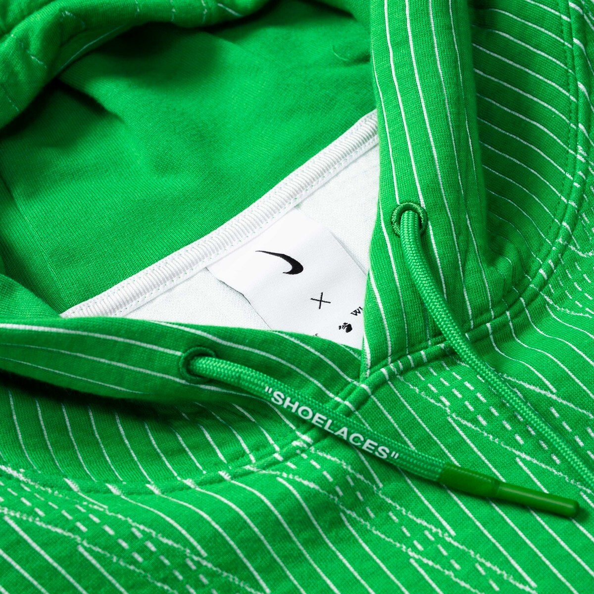Nike x Off-White™ Engineered Hoodie Kelly Green DV4450-389 Nike x Off-White™ Engineered Hoodie Kelly Green DV4450-389