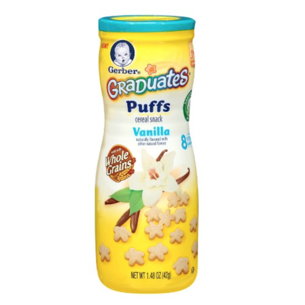 gerber vanilla puffs