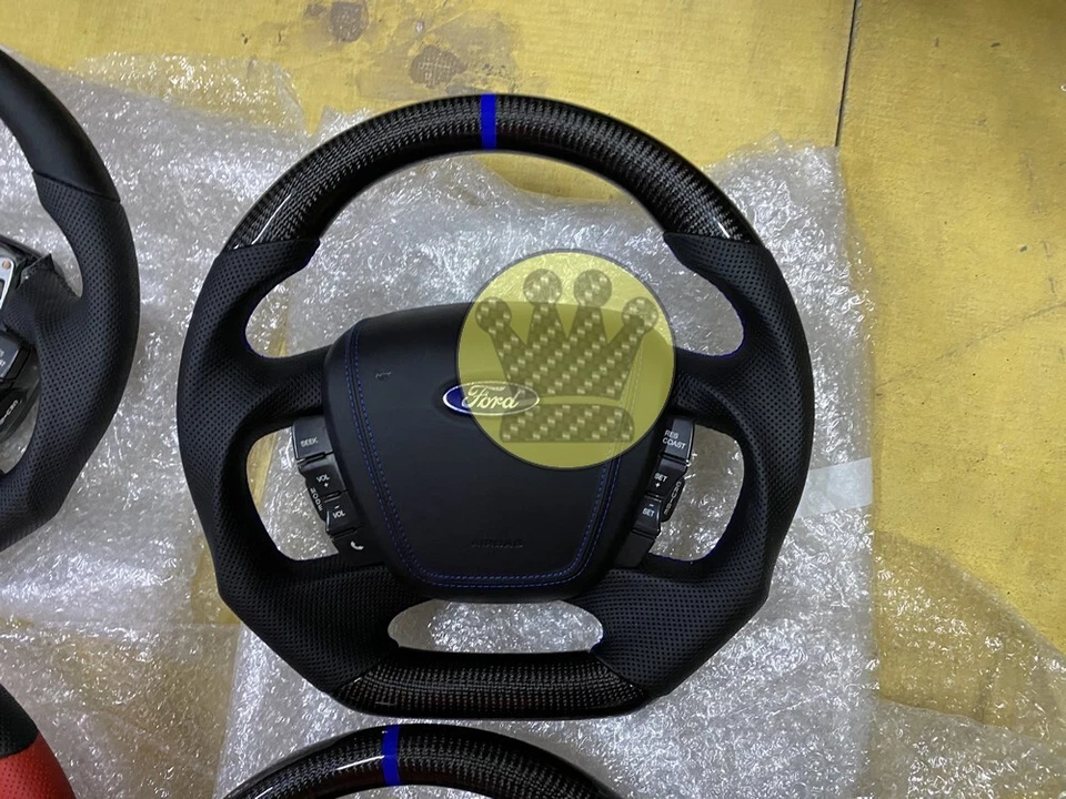 Ford BA BF falcon fg fgx fpv carbon fiber steering wheel bar xr6 xr8 fpv spoiler - Image 4 of 4
