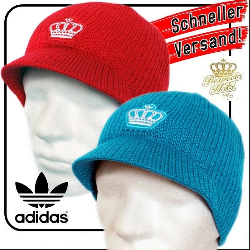 Adidas peaked beanie hat sales