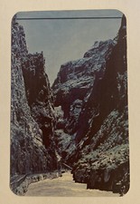 Vintage Postcard ~ Royal Gorge Bridge ~ Arkansas River Colorado CO