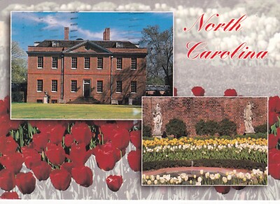Tryon Palace New Bern NC United States Postcard posted 1991 marks on face 