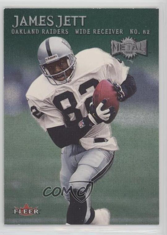 2000 Fleer Metal Emerald James Jett #166