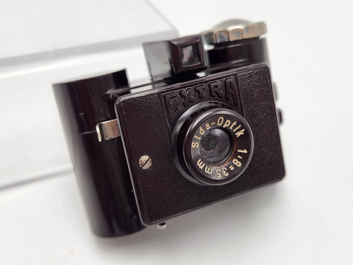 Vintage Sida Extra Bakelite Film Subminiature Camera 35mm F8