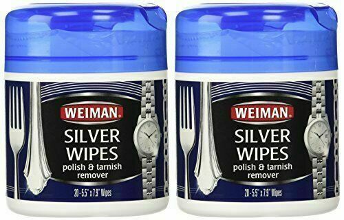 Weiman Silver Wipes Jewelry Polish Cleaner and Tarnish Remover - 2