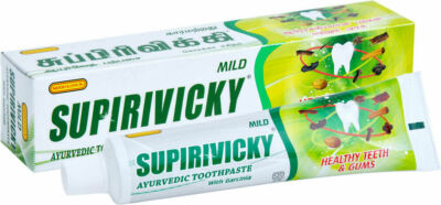 6 x 70g Tuben SIDDHALEPA SUPIRIVICKY Ayurvedische Kräuterzahnpasta