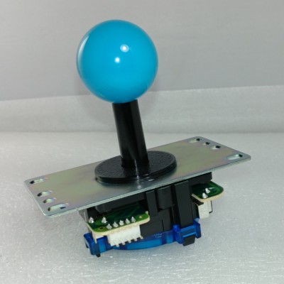 SANWA MI7 BLUE LIMITED EDITION 他3点付き Japan Sanwa Higher Tension Silent Microswitch Blue Joystick