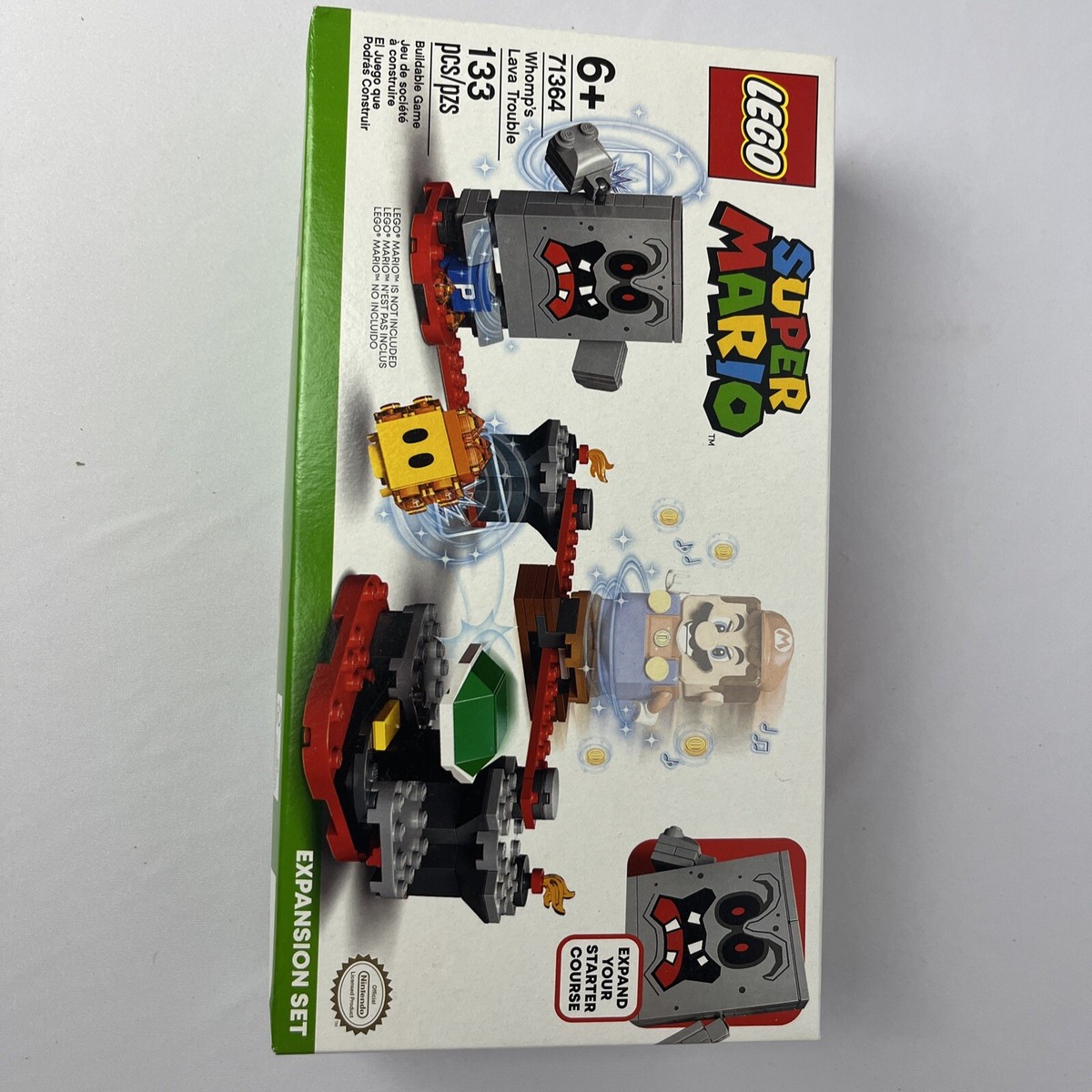 Lego Mario Bros Lava LEGO Super Mario Whomp's Lava Trouble Exp Set