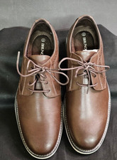 Bruno Marc Men Dress Oxford Shoes Size 10 Plain Toe Business Formal Derby Shoe